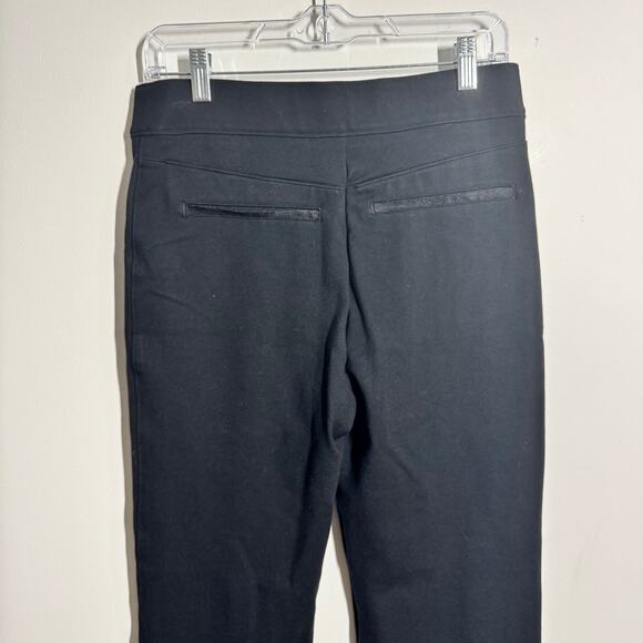 Spanx SPANXsmoot PerfectFit Ponte Flare Pants Women L Black Career Workwear Pull - Picture 5 of 8